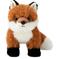 TEDDYKOMPANIET Teddy Forest, Räv - ORANGE - 25 cm – kuva 2