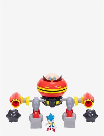 SONIC Sonic - 2.5"" Egg Hammer Robot Deluxe Playset - MULTICOLOURED - 6 cm