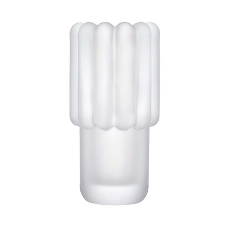 Tom Dixon Press Medium -maljakko Frosted
