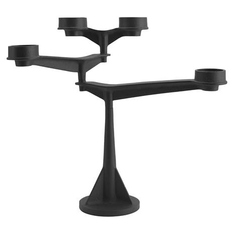 Tom Dixon Spin-kynttilälyhty mini Musta