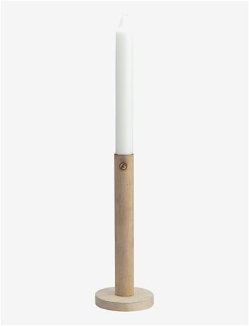 ERNST Candleholder - NATURAL - One Size