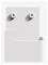 NICHBA DESIGN Bath Hook - 2 Pack - White - WHITE - One Size – kuva 2