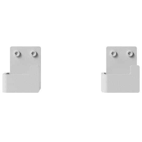 NICHBA DESIGN Bath Hook - 2 Pack - White - WHITE - One Size