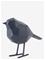 PRESENT TIME Statue Bird Small - BLACK - H:17 cm – kuva 2