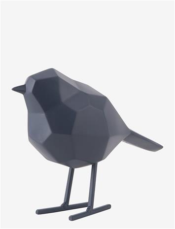 PRESENT TIME Statue Bird Small - BLACK - H:17 cm