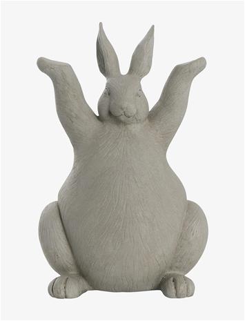 LENE BJERRE Semina Easter Rabbit - GREY - H:27.3 cm