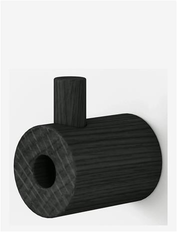 MOEBE Wooden Wall Hook - BLACK - One Size – kuva 2/2