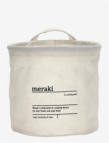 Meraki - Storage Basket MKCaring - White