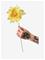 STUDIO ABOUT Paper Flower - YELLOW - One Size – kuva 2
