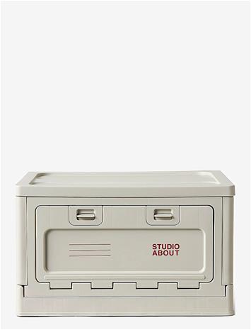 STUDIO ABOUT Box - LIGHT GREY - 40X 29X 23.7 cm