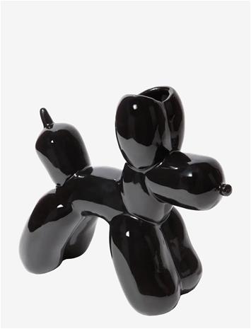 DOIY Vase - Bobby - BLACK - H21 cm