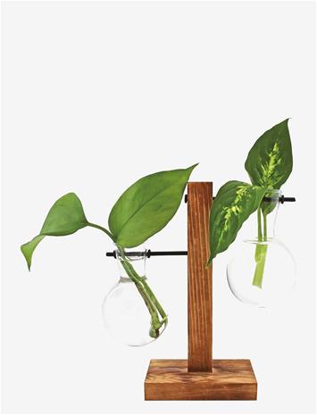 WINKEE Hydro Vases Fleur - BROWN - H8 cm – kuva 2/2
