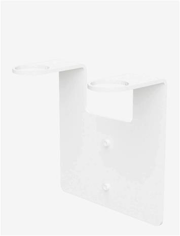 Nichba Design Soap Holder - Double - White - White - ONE SIZE