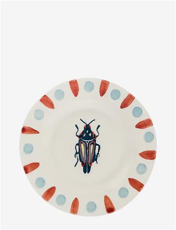 ANNA + NINA Beetle Bug Wall Decoration Plate - MULTICOLOR - ONZE SIZE – kuva 2/2