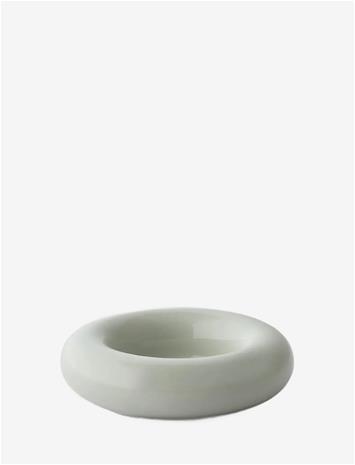 STUDIO ABOUT Bob Candle Holder, Large, Light Grey - LIGHT GREY - Ø:16 cm