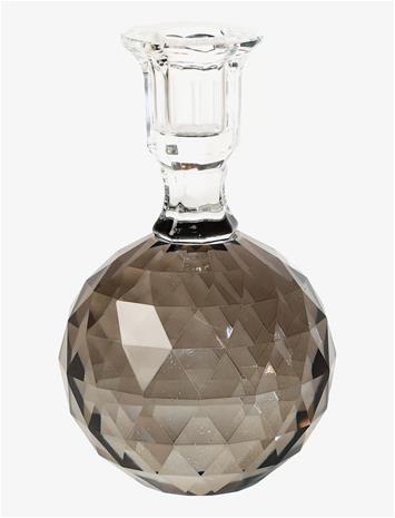C'est Bon Crystal Candle Holder - Grey - ONE SIZE