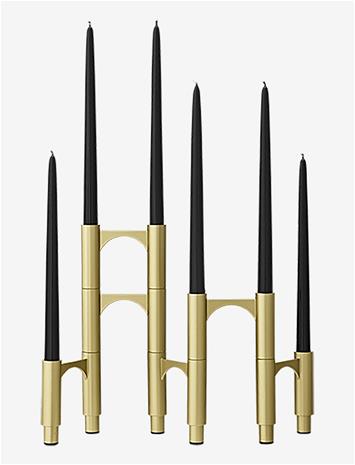 AYTM - Compono Candle Holder Gold