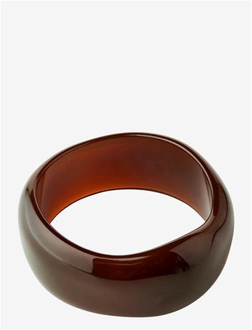 PILGRIM Aase Maxi Bangle Coffee - DARK BROWN - One Size