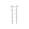 PILGRIM Trace Earrings Silver-Plated - SILVER PLATED - One Size – kuva 3