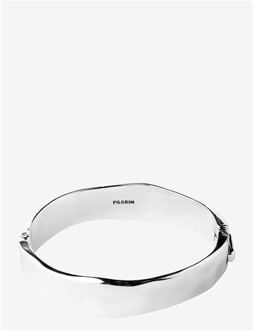 PILGRIM Now Bangle Silver-Plated - SILVER PLATED - One Size