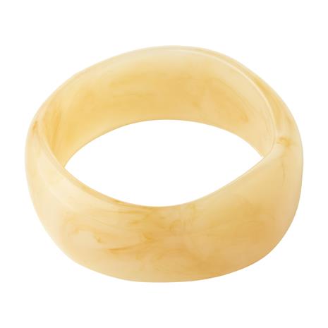 PILGRIM Aase Maxi Bangle Honey - YELLOW - One Size
