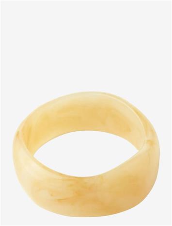 PILGRIM Aase Maxi Bangle Honey - YELLOW - One Size