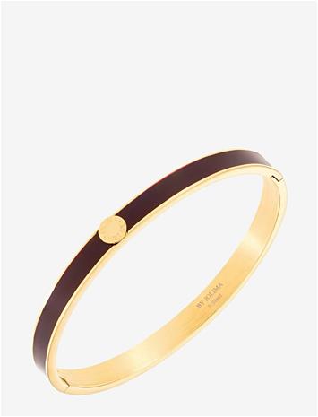 BY JOLIMA Palermo Bangle - WINERED - One Size – kuva 2/2