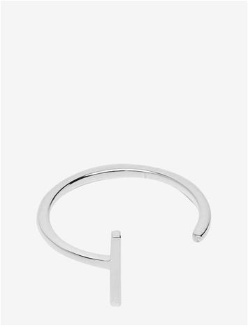 Design Letters Ring Silver A-Z I