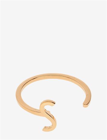 Design Letters Ring Gold A-Z S