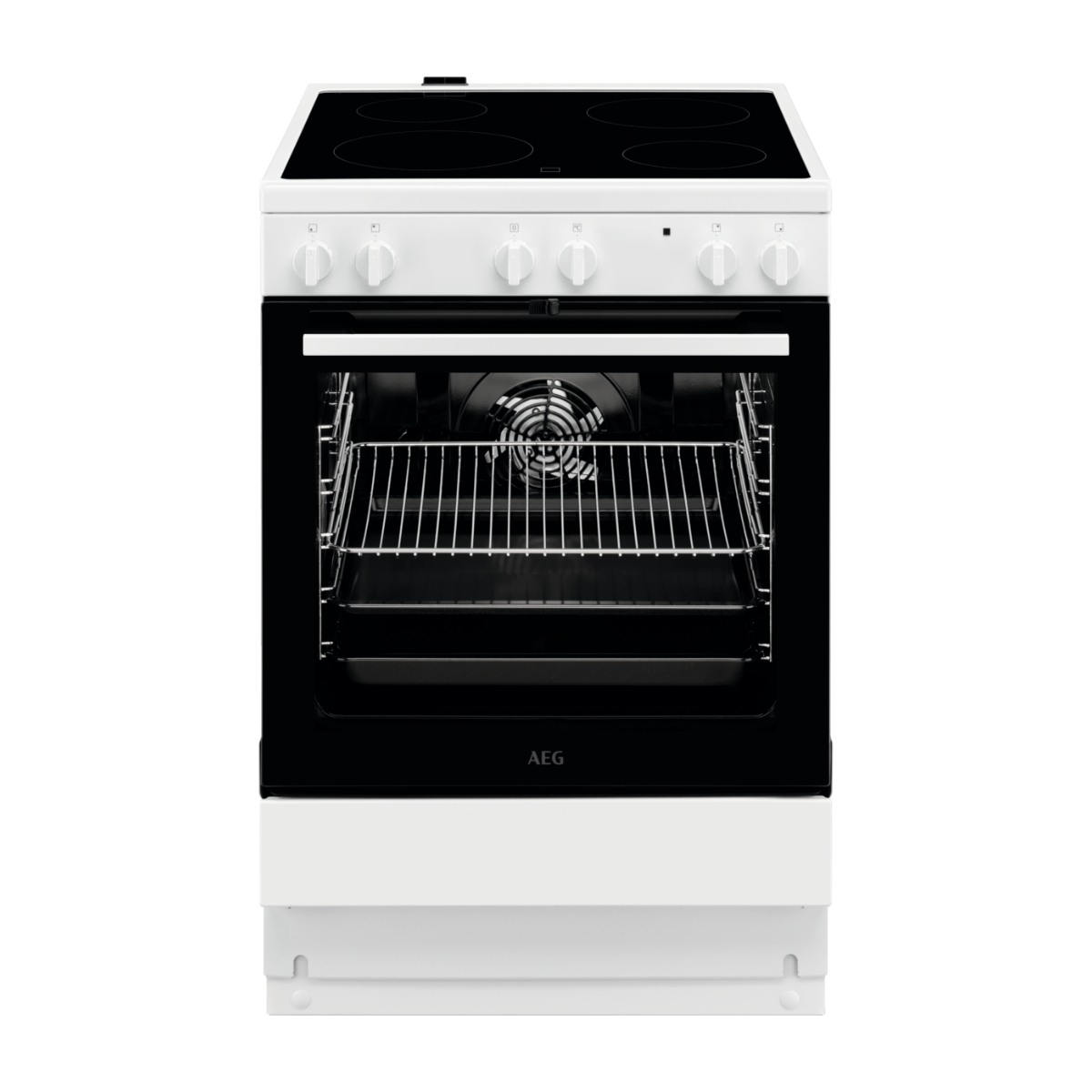 AEG 5000-sarjan CCB6400BBW keraaminen liesi