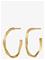 Maanesten Echo Medium Earring - Gold - ONE SIZE – kuva 4