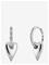 EDBLAD Amore Sparkle Hoops S Silver One Size - SILVER - One Size – kuva 2