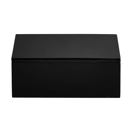 MOJOO Lux Lacquer Box - BLACK - 19X19X7 cm