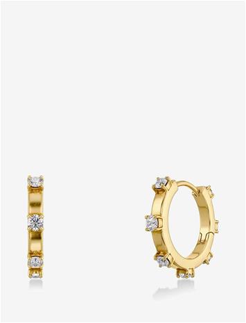 EDBLAD Celeste Hoops S Gold One Size - GOLD - One Size