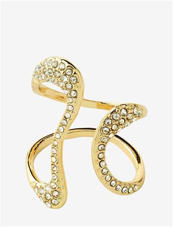 PILGRIM Root Ring Gold-Plated - GOLD PLATED - One Size