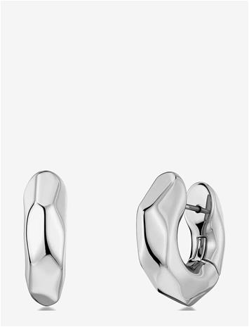EDBLAD Crystalite Hoops L Silver One Size - SILVER - One Size