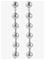 BUD TO ROSE Eclipse Earring Silver - SILVER - One Size – kuva 2