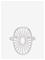 PERNILLE CORYDON Daylight Ring Adjustable - SILVER - 57 – kuva 2
