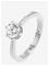 BY JOLIMA Classic Solitaire Stone Ring - SILVER - 1.6 cm – kuva 2