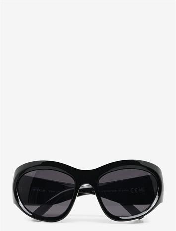 WEEKDAY Oversized Sunglasses - BLACK - One Size – kuva 2/2