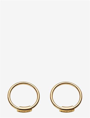 MARIA BLACK Basic Hoop (Pair) - GOLD - 8 MM