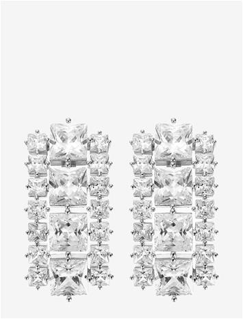BY JOLIMA Sky Crystal Earring Silver - SILVER - One Size – kuva 2/2
