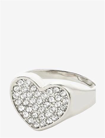 PILGRIM Emmett Ring Silver-Plated - SILVER PLATED - One Size