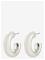 PILGRIM Phase Small Hoops Silver-Plated - SILVER PLATED - One Size – kuva 2