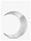 Jane Koenig Big Half Moon Stud - Silver - LEFT – kuva 4