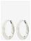 PILGRIM Harrison Hoops Silver-Plated - SILVER PLATED - One Size – kuva 2