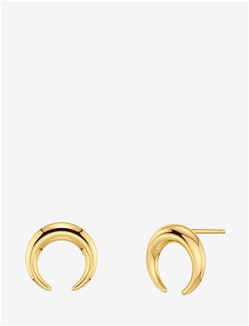 EDBLAD Wishbone Studs Gold One Size - GOLD - One Size