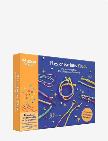 AUZOU Activity Kit - Neon Creations - BLUE - One Size
