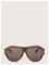 Mango Aviator Sunglasses With Plastic Frame - Brown - ONE SIZE – kuva 3