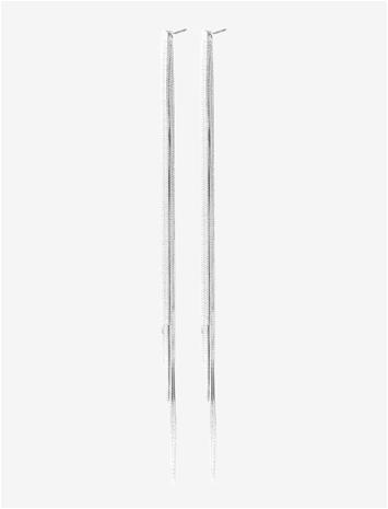 PILGRIM Olanor Earrings Silver-Plated - SILVER PLATED - One Size